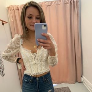 For Love and Lemons Carrie Top